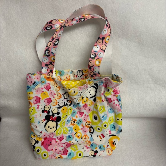 Disney Handbags - Homemade Disney Japan Tsum Tsum Mini Tote Bag Handmade